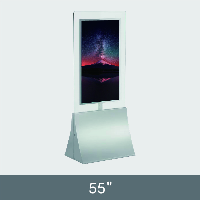 55” Floor Standing  Ad Display  F193-3 Series