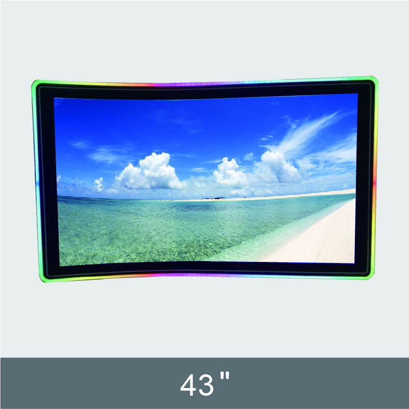 43”Curved touch display J231 Series