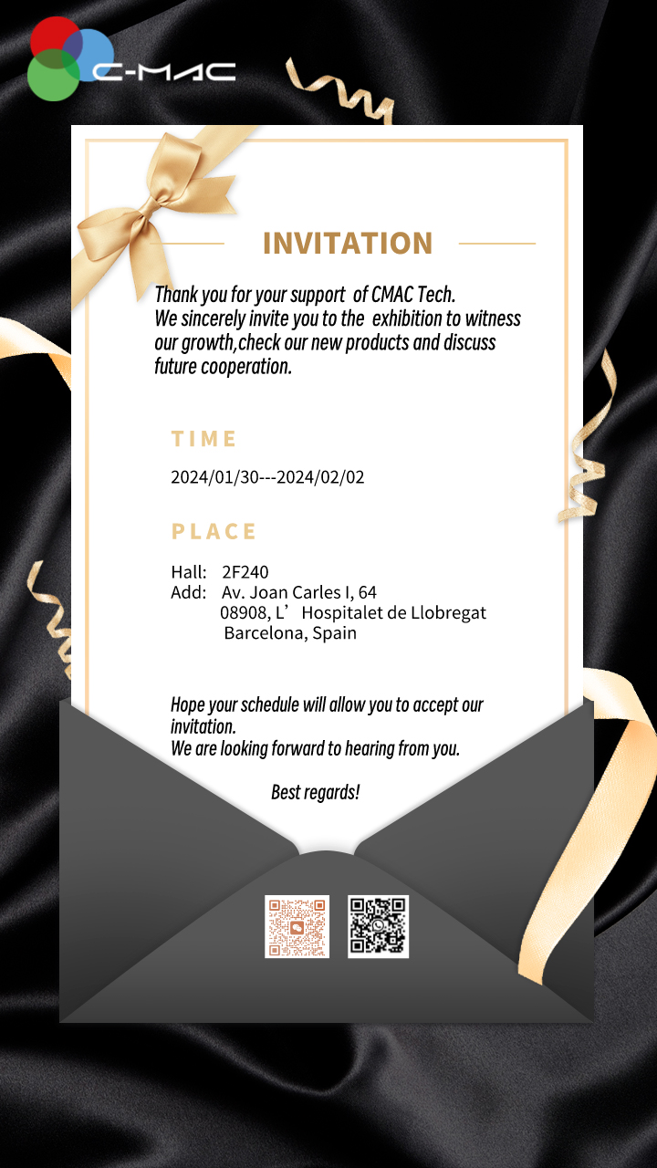 CMAC is here to meet you at the ISE 2024