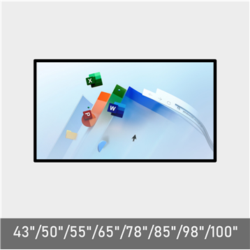 Wall Monunted Ad Display D2431 Series